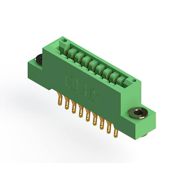 846-018-555-203 CONN EDGE DUAL FMALE 18POS 0.125