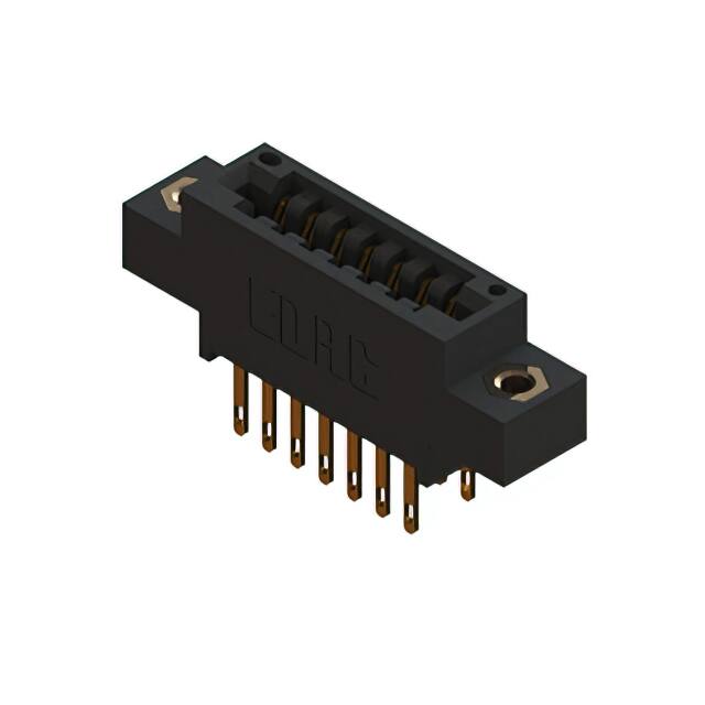 896-014-500-807 CONN EDGE DUAL FMALE 14POS 0.125