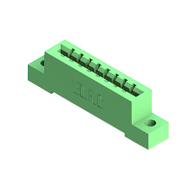 837-008-500-104 CONN EDGE SGL FMALE 8POS 0.156