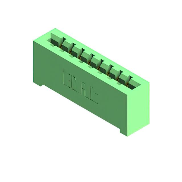 837-008-500-101 CONN EDGE SGL FMALE 8POS 0.156