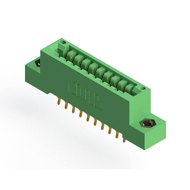 846-020-556-208 CONN EDGE DUAL FMALE 20POS 0.125