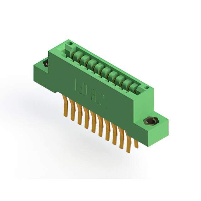 846-020-560-207 CONN EDGE DUAL FMALE 20POS 0.125