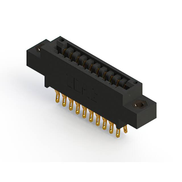 896-020-555-807 CONN EDGE DUAL FMALE 20POS 0.125