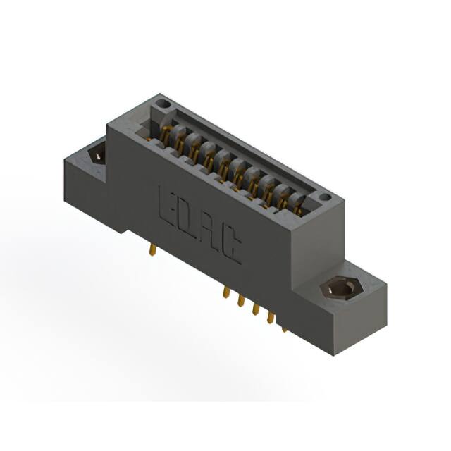 895-020-556-207 CONN EDGE DUAL FMALE 20POS 0.100