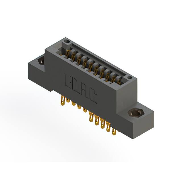 895-020-555-207 CONN EDGE DUAL FMALE 20POS 0.100