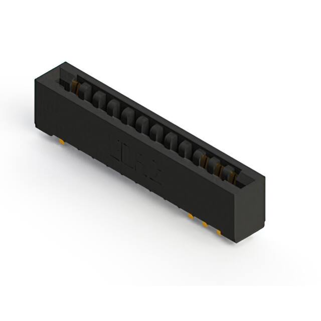857-012-558-101 CONN EDGE SGL FMALE 12POS 0.156