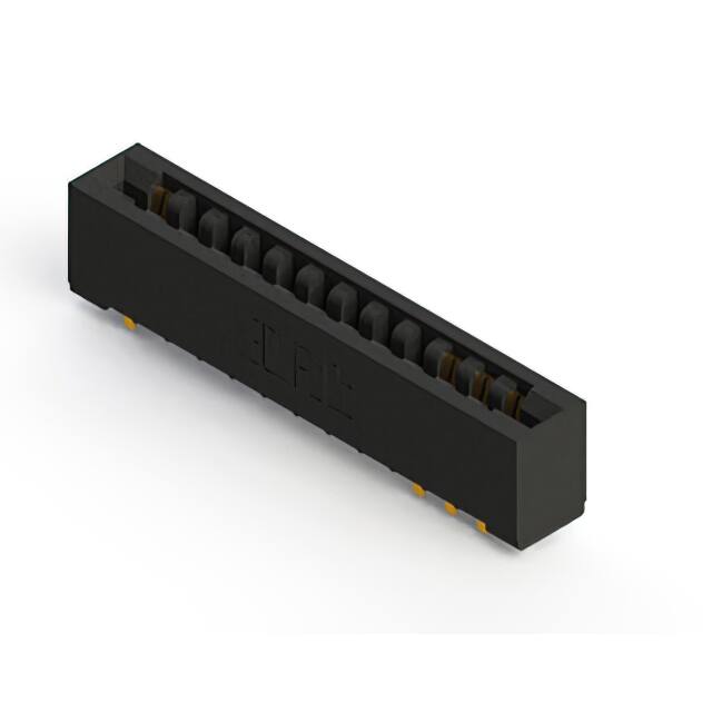 857-012-559-101 CONN EDGE SGL FMALE 12POS 0.156