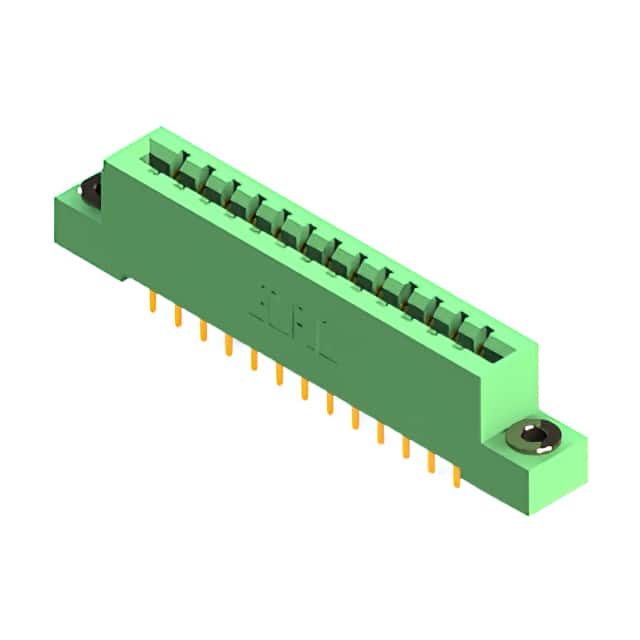 837-026-521-203 CONN EDGE DUAL FMALE 26POS 0.156