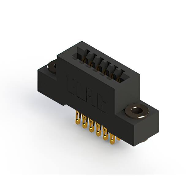 892-012-555-203 CONN EDGE DUAL FMALE 12POS 0.100