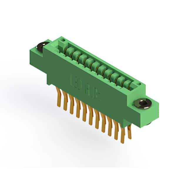 846-022-560-803 CONN EDGE DUAL FMALE 22POS 0.125