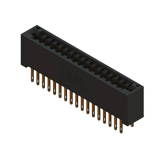 896-034-500-201 CONN EDGE DUAL FMALE 34POS 0.125