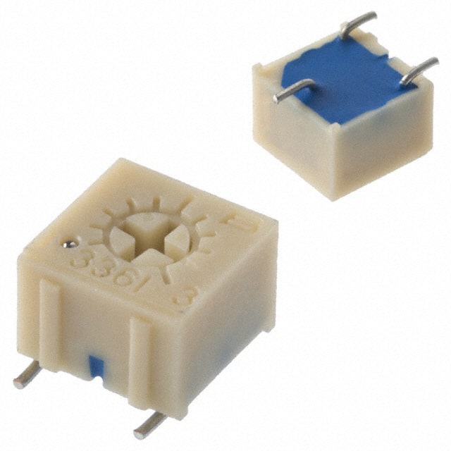 3361P-1-504GLF TRIMMER 500K OHM 0.5W GW TOP ADJ