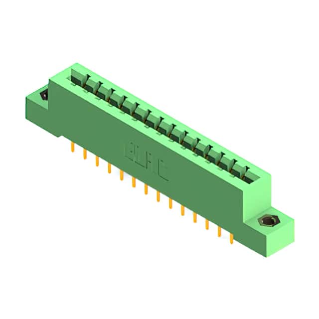 837-028-521-207 CONN EDGE DUAL FMALE 28POS 0.156