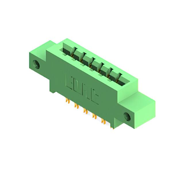 837-012-555-812 CONN EDGE DUAL FMALE 12POS 0.156