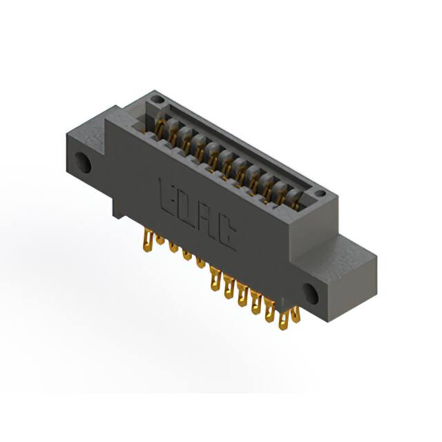 895-022-555-512 CONN EDGE DUAL FMALE 22POS 0.100
