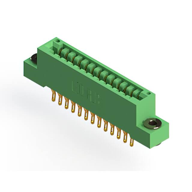 846-026-555-203 CONN EDGE DUAL FMALE 26POS 0.125
