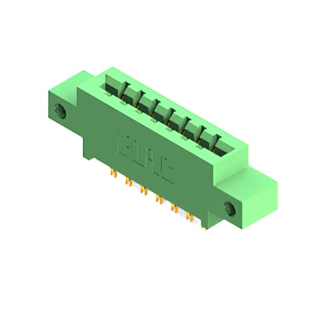 837-014-555-812 CONN EDGE DUAL FMALE 14POS 0.156