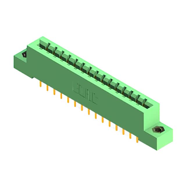837-030-521-207 CONN EDGE DUAL FMALE 30POS 0.156