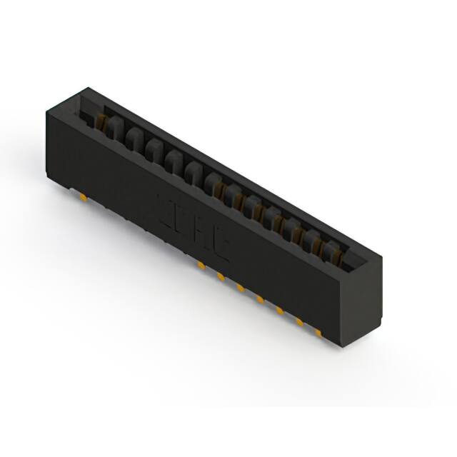 857-013-558-101 CONN EDGE SGL FMALE 13POS 0.156