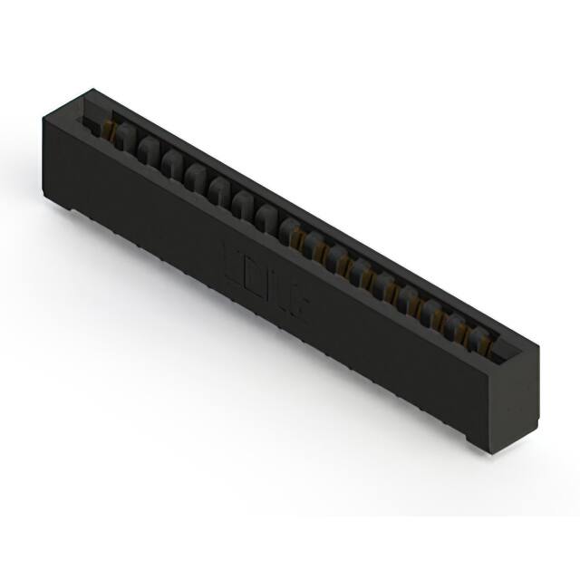 857-017-531-101 CONN EDGE SGL FMALE 17POS 0.156