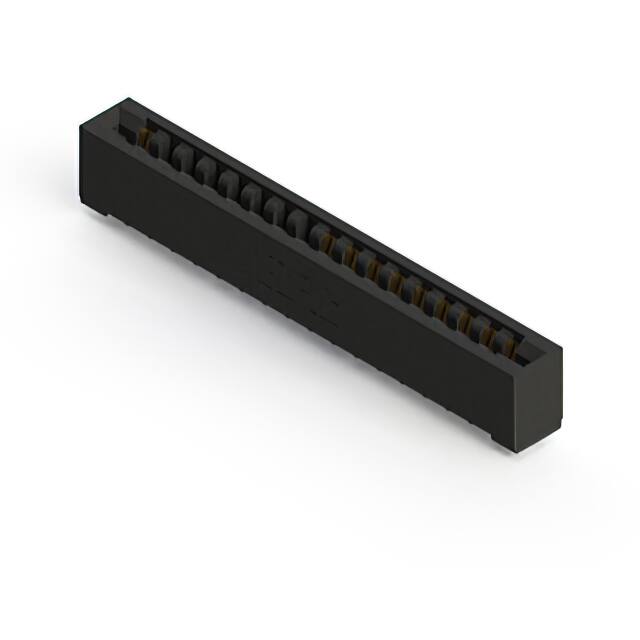 857-017-547-101 CONN EDGE SGL FMALE 17POS 0.156