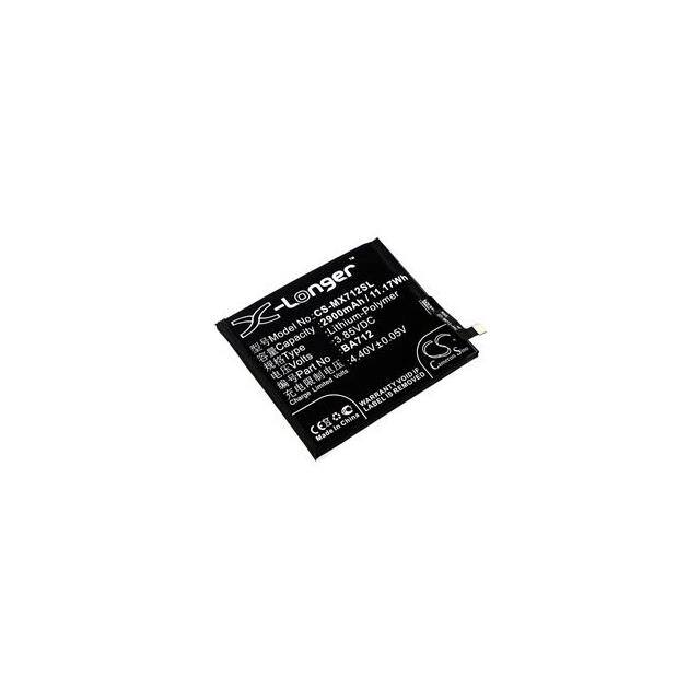 WX-RKRU-8-BA712 BATTERY Replacement for Meizu BA712 Batt