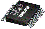 PCA9561PW The PCA9561PW from NXP Semiconductors is a 20-pin CMOS device functioning as a Quad 6-Bit Multiplexed I2C EEPROM DIP Switch. It operates within a 3V to 3.6V supply range.