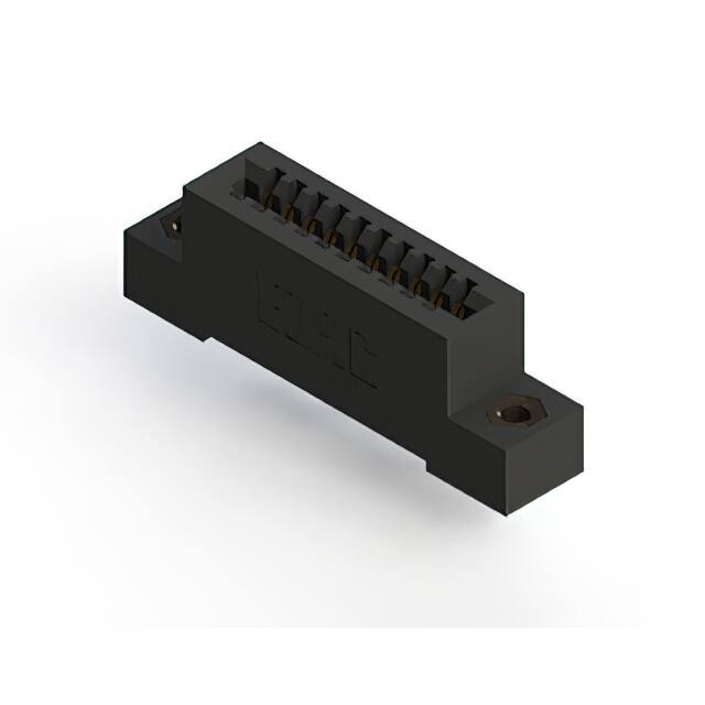 892-010-520-107 CONN EDGE SINGLE FML 10POS 0.100