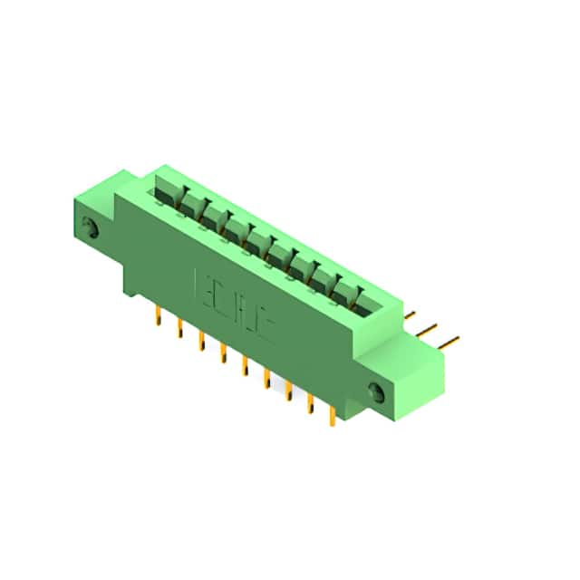 837-018-558-812 CONN EDGE DUAL FMALE 18POS 0.156