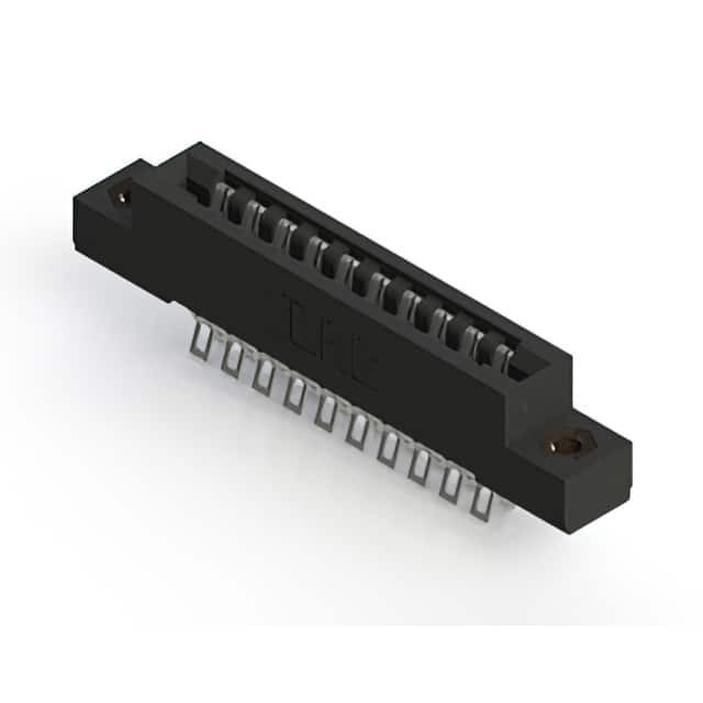857-020-455-207 CONN EDGE DUAL FMALE 20POS 0.156