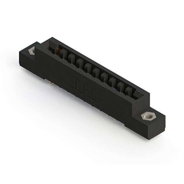 857-020-555-207 CONN EDGE DUAL FMALE 20POS 0.156