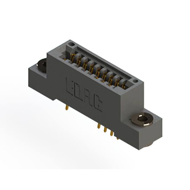 895-018-556-203 CONN EDGE DUAL FMALE 18POS 0.100