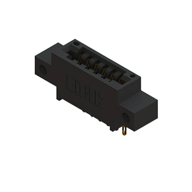 896-006-500-612 CONN EDGE SGL FMALE 6POS 0.125