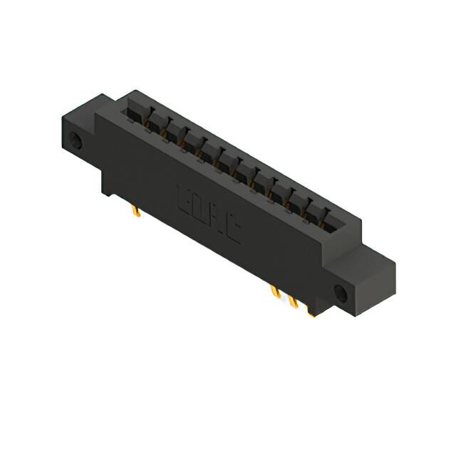 887-022-560-812 CONN EDGE DUAL FMALE 22POS 0.156