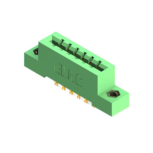 837-012-555-207 CONN EDGE DUAL FMALE 12POS 0.156