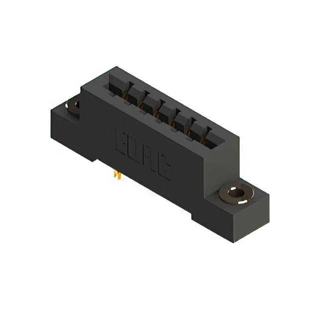 887-012-555-203 CONN EDGE DUAL FMALE 12POS 0.156