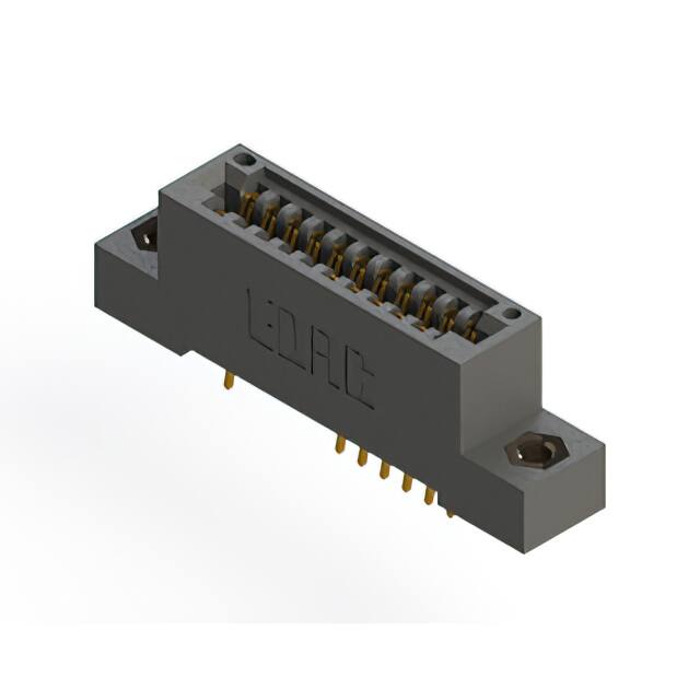 895-022-556-207 CONN EDGE DUAL FMALE 22POS 0.100