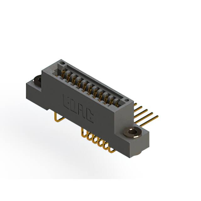 895-022-559-203 CONN EDGE DUAL FMALE 22POS 0.100