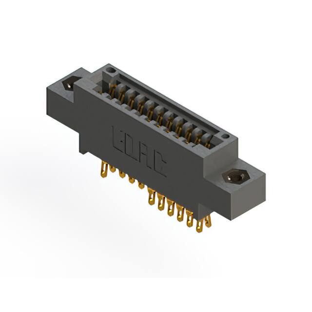 895-022-555-808 CONN EDGE DUAL FMALE 22POS 0.100