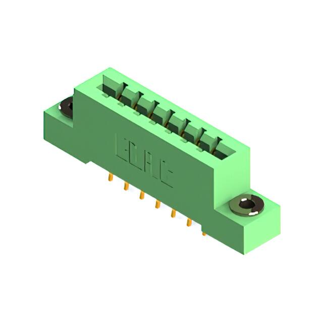 837-014-556-203 CONN EDGE DUAL FMALE 14POS 0.156