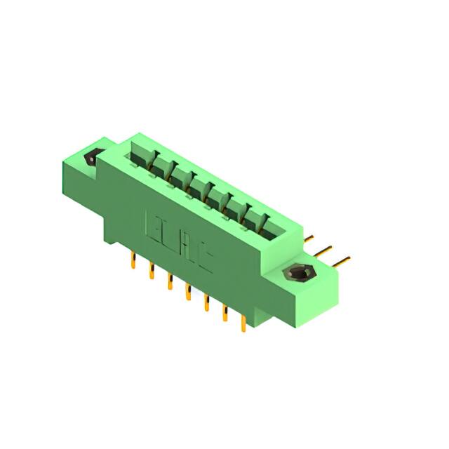 837-014-559-808 CONN EDGE DUAL FMALE 14POS 0.156