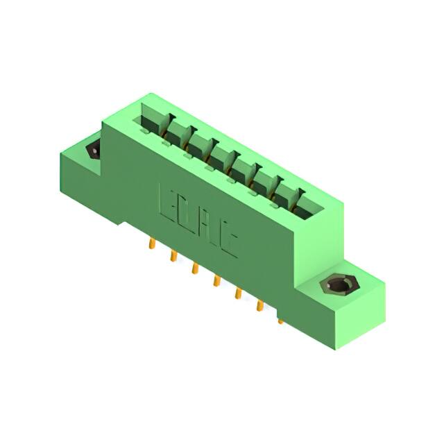 837-014-556-207 CONN EDGE DUAL FMALE 14POS 0.156
