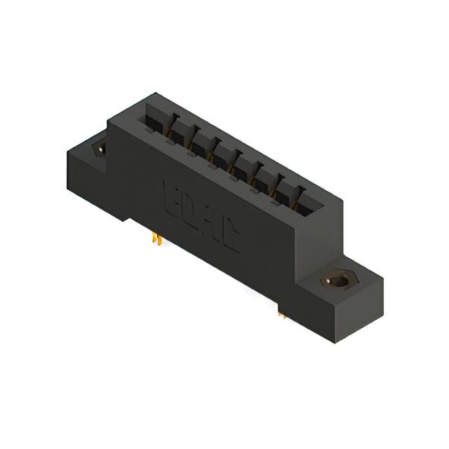 887-014-555-207 CONN EDGE DUAL FMALE 14POS 0.156
