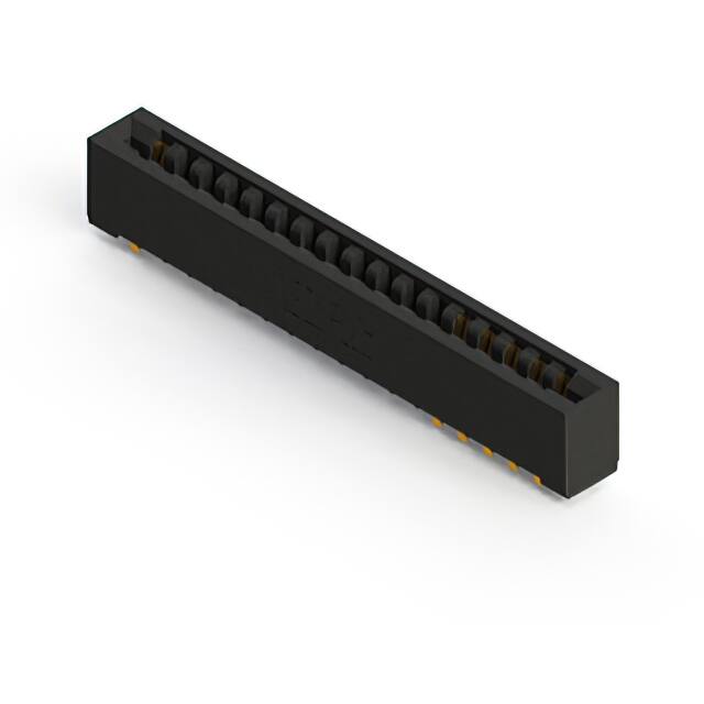 857-034-542-201 CONN EDGE DUAL FMALE 34POS 0.156