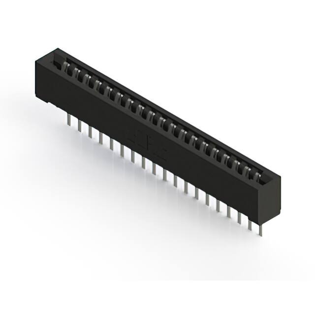 857-019-447-101 CONN EDGE SGL FML 19POS 0.156