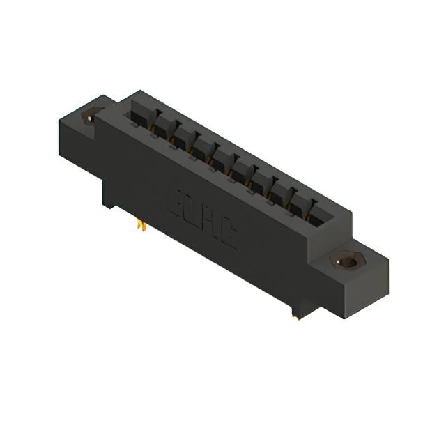887-018-555-807 CONN EDGE DUAL FMALE 18POS 0.156