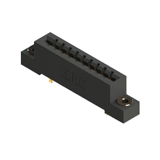 887-018-555-203 CONN EDGE DUAL FMALE 18POS 0.156