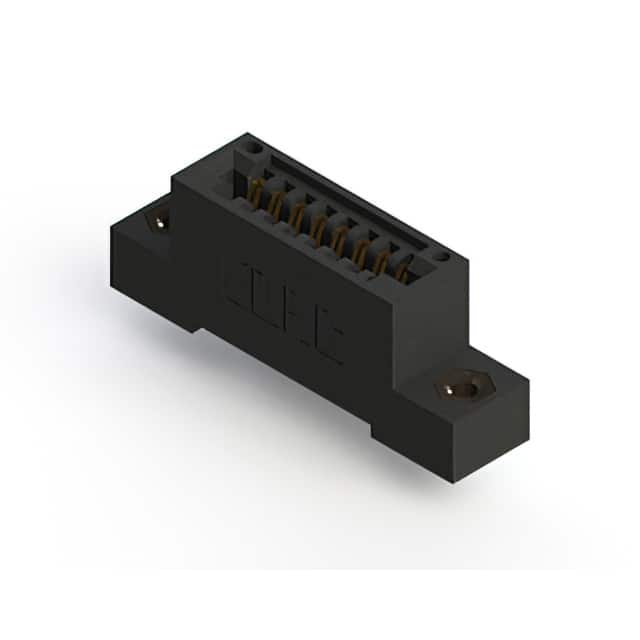 895-008-500-108 CONN EDGE SINGLE FML 8POS 0.100