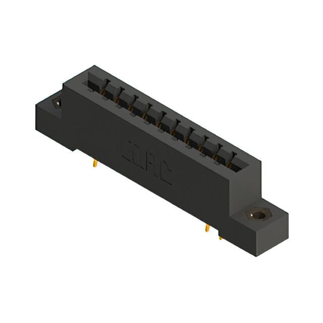 887-020-556-207 CONN EDGE DUAL FMALE 20POS 0.156