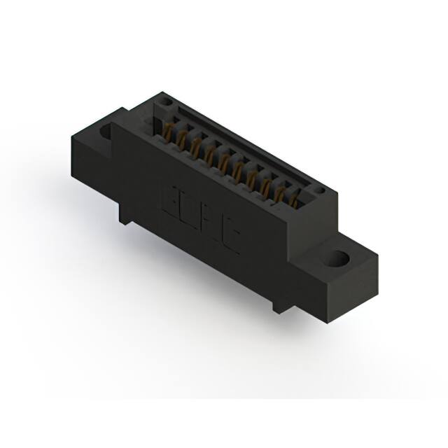 895-010-500-404 CONN EDGE SINGLE FML 10POS 0.100